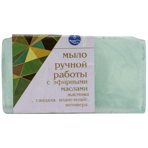 Melta Мыло ручной работы с эфирными маслами жасминовое 100гр (Melta)