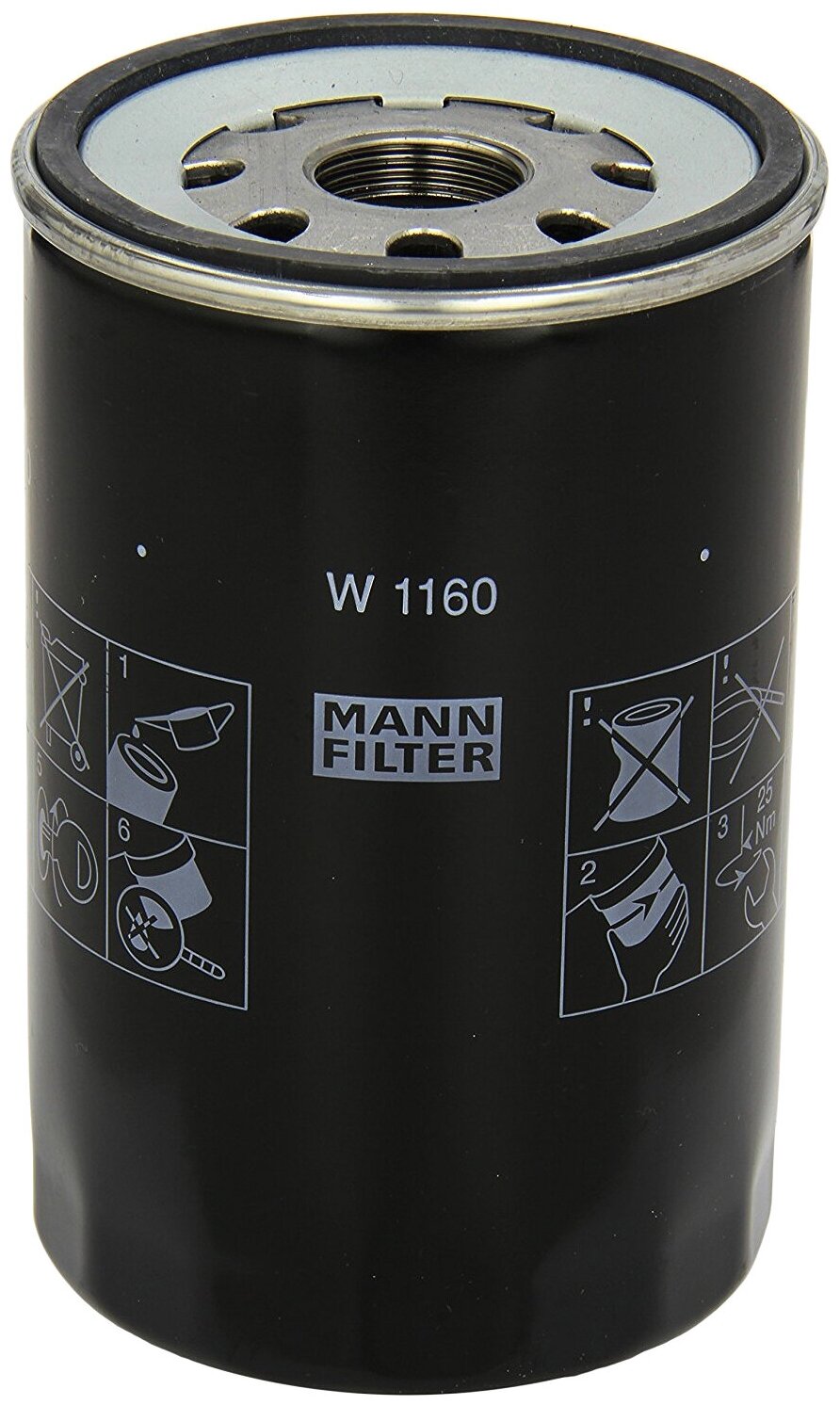 Для грузовых MANN+HUMMEL Масляный фильтр MANN-FILTER W 1160