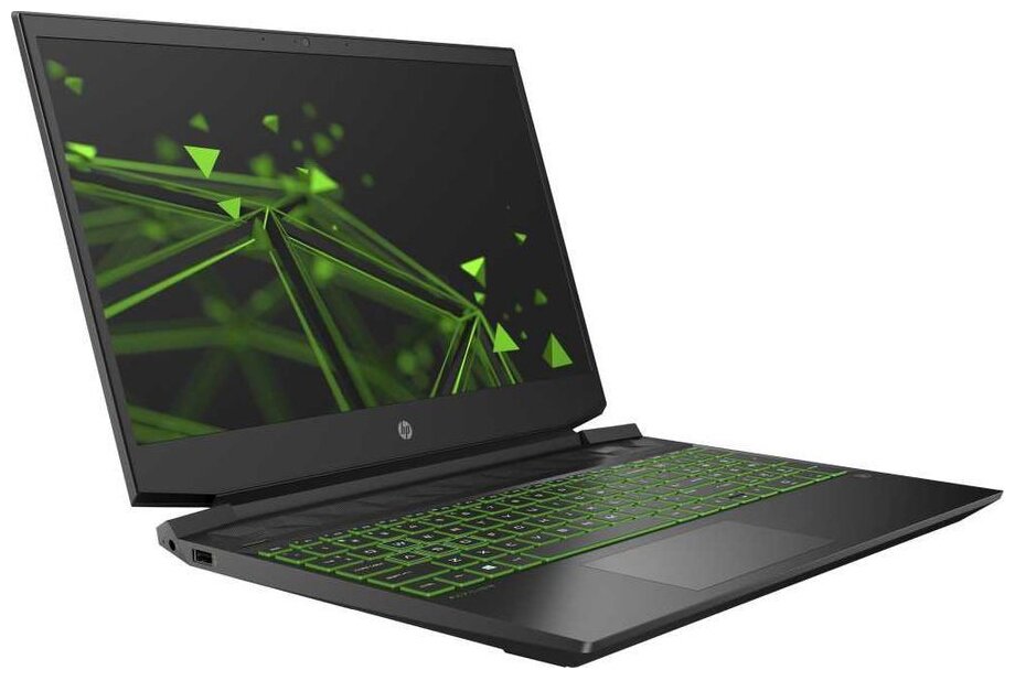 156 Ноутбук HP Pavilion Gaming 15-ec2010ur 1920x1080 AMD Ryzen 5 5600H 33 ГГц SSD 512 ГБ NVIDIA GeForce GTX 1650 DOS 3C8N3EA черный