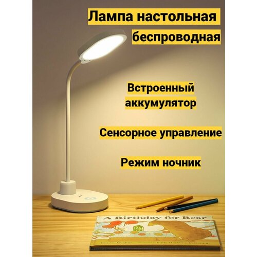 Лампа настольная светильник светодиодный для школьника ночник LED