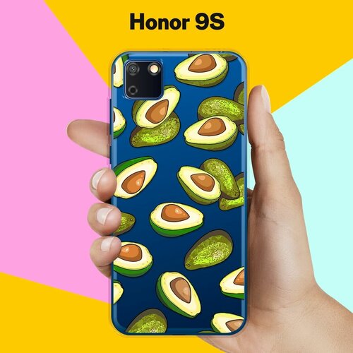 Силиконовый чехол Авокадо на Honor 9S силиконовый чехол узор из авокадо на honor 9s