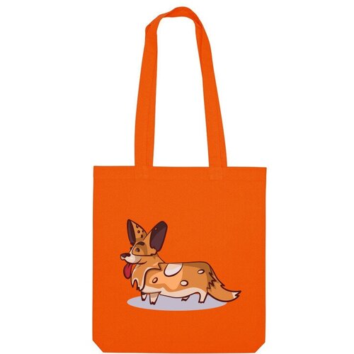 фото Сумка шоппер us basic, оранжевый