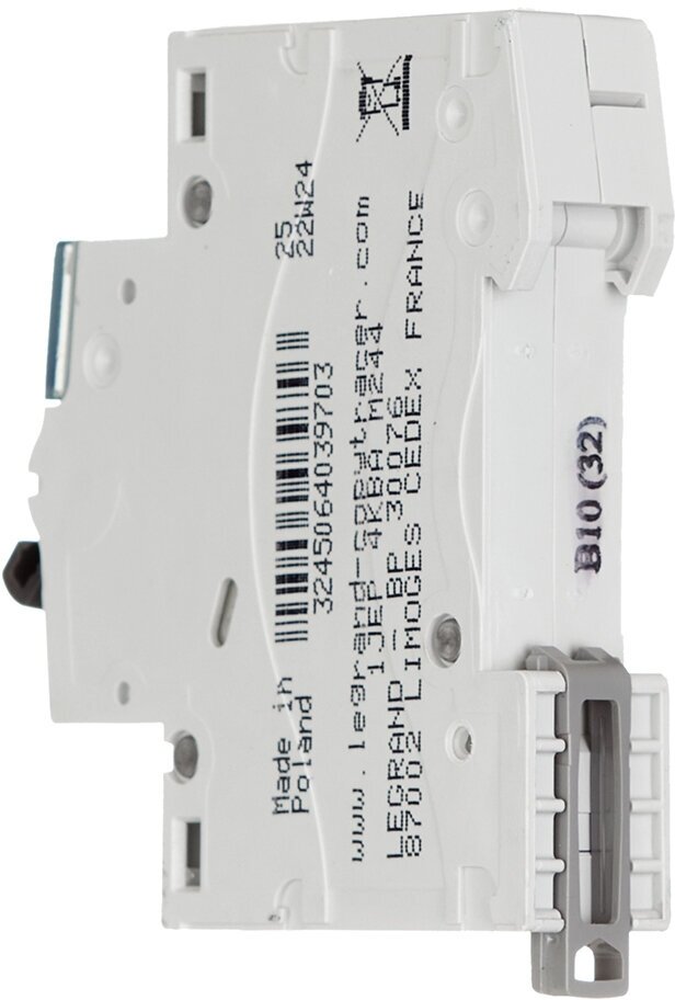 TX3 403972 Автоматический выключатель однополюсный 16А (6 кА, B) Legrand - фото №7