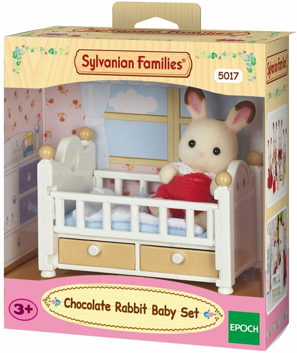 Набор Sylvanian Families Малыш и детская кроватка 5017