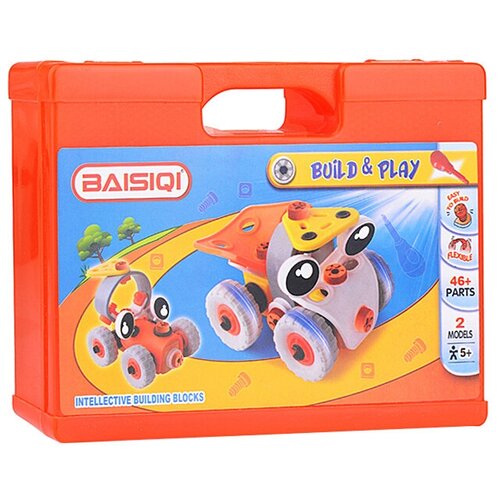 Конструктор Oubaoloon с мягкими деталями, в коробке (6823)