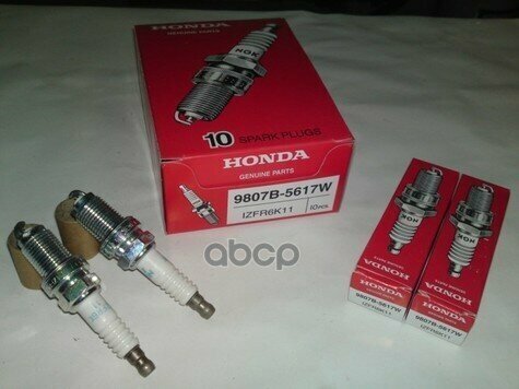 Свеча Зажигания Honda: Accord 2003 - 2008, Cr-V 2008 - 2012 2.4L HONDA арт. 9807B5617W