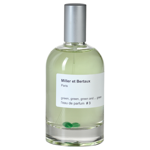 Miller et Bertaux парфюмерная вода Green, Green, Green and... Green #3, 100 мл, 100 г парфюмерная вода miller et bertaux l eau de parfum 2 100 мл