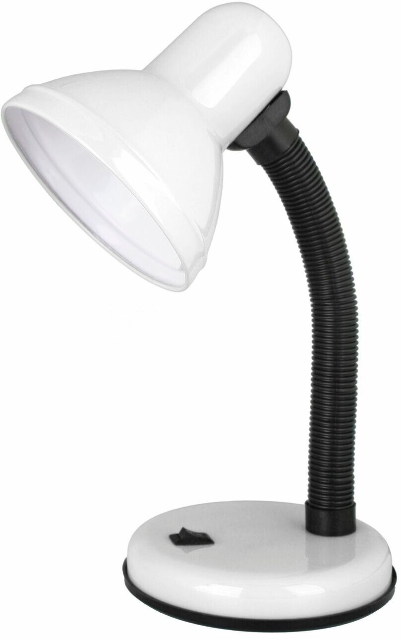 Лампа офисная Ultraflash UF-320 C01 (12361), E27, 60 Вт, белый - фотография № 5