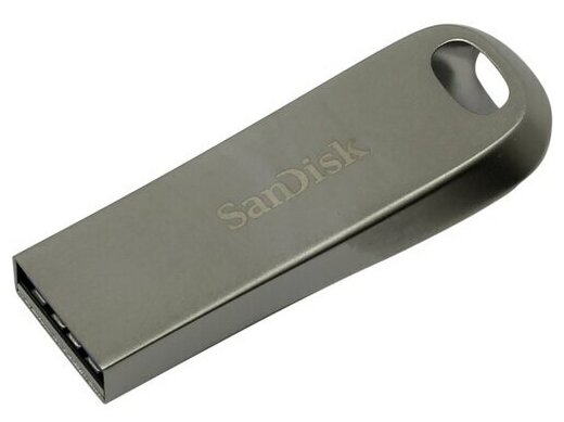 Флешка Sandisk Ultra Luxe SDCZ74-128G-G46 Light Silver