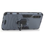 Противоударный чехол с кольцом Panther Case для Xiaomi Mi 9 (Pro) синий - изображение