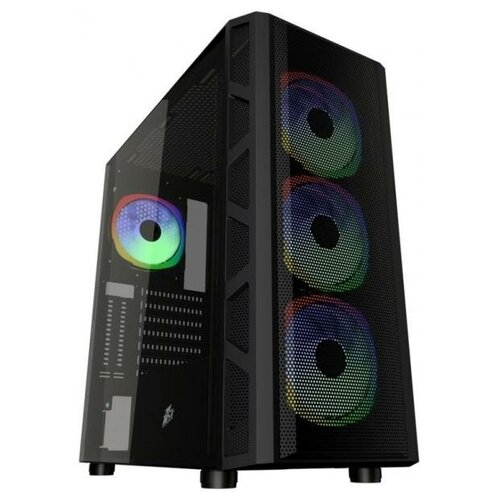 Корпус E-ATX 1stPlayer FIREBASE XP- Без БП чёрный корпус atx 1stplayer firebase x6 без бп чёрный