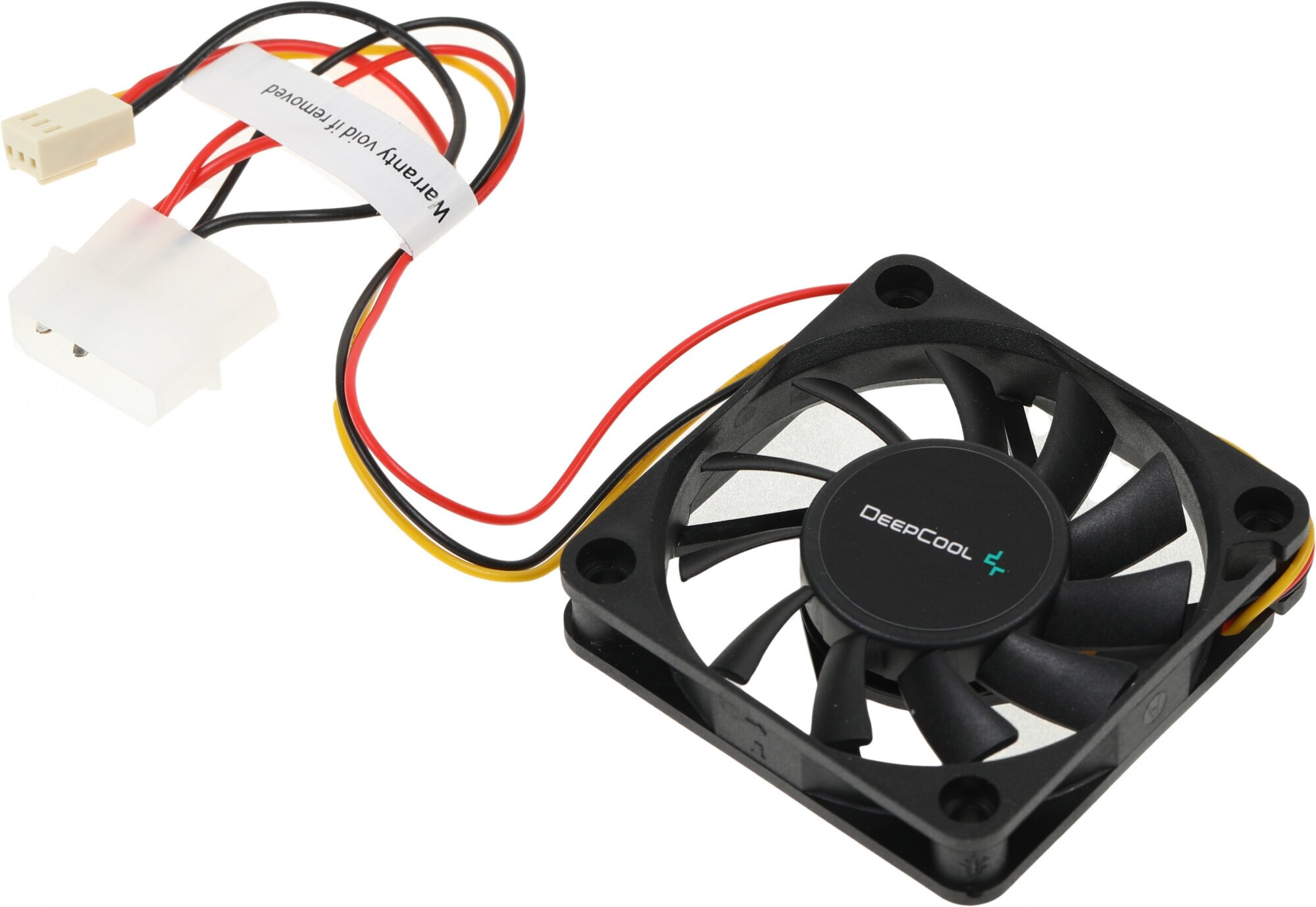 Вентилятор для корпуса Deepcool XFAN 60 60x60x12 3pin+4pin (molex) 24dB 30g - фотография № 12