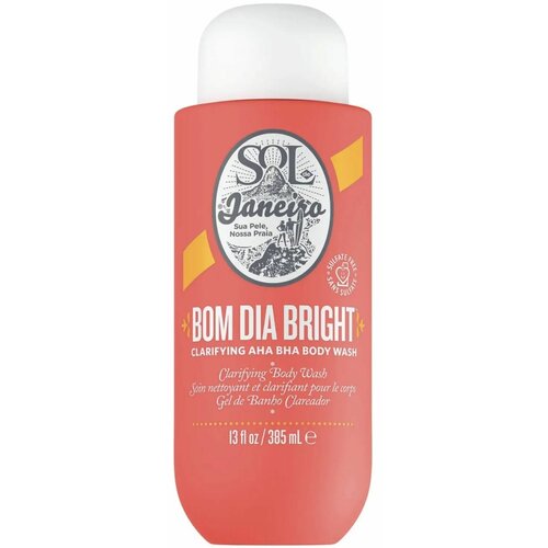 Sol de Janeiro Осветляющий гель для душа Bom Dia Bright Clarifying AHA & BHA Body Wash 385 мл