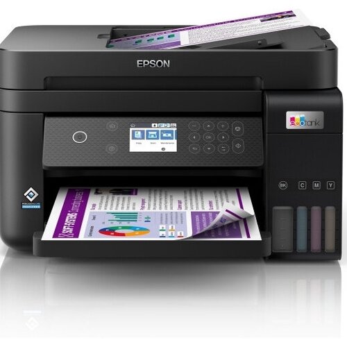 МФУ струйный Epson L6270 (C11CJ61507/C11CJ61407) A4 Duplex Net WiFi черный мфу струйный epson l3260 a4 wifi usb черный