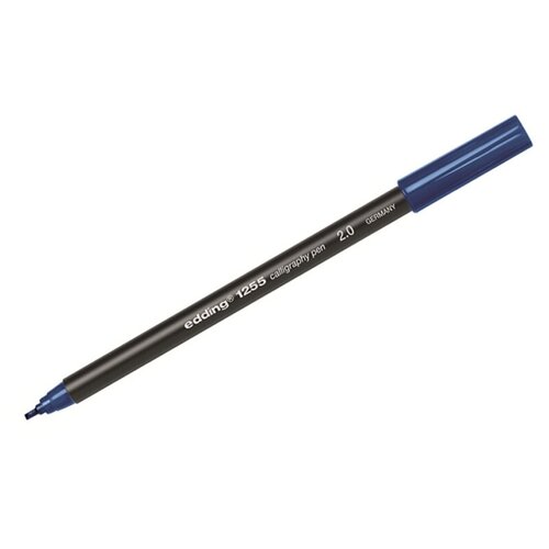 Купить Edding Фломастер Calligraphy Pen 2.0, 1 шт., 1255, синевато-стальной