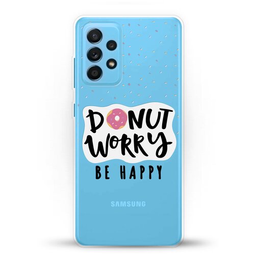 фото Силиконовый чехол donut worry на samsung galaxy a52 andy & paul