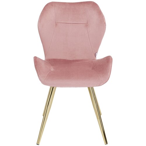 фото Kare design стул viva, коллекция "вива" 52*81*52, полиэстер, шпон, сталь, розовый