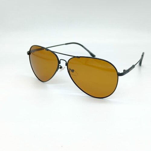 солнцезащитные очки elon mack 8818c3 Солнцезащитные очки , черный, бирюзовый
