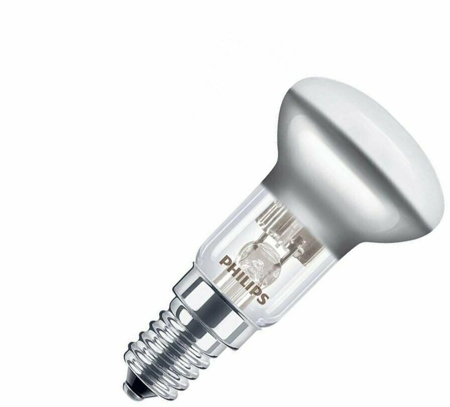 Лампочка Philips Spot R39 30w 230v E14 накаливания, зеркальная, теплый белый свет / 2 штуки