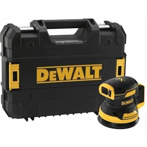 Аккумуляторная эксцентриковая орбитальная шлифмашина DEWALT DCW210N, с кейсом TSTAK аккумуляторная эксцентриковая шлифмашина dewalt dcw210n