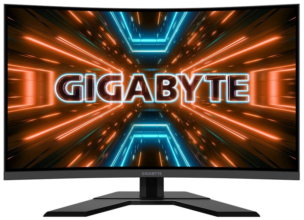 Монитор игровой GIGABYTE G32QC 31.5" черный [20vm0-gg32qcba-1ekr] - фото №1