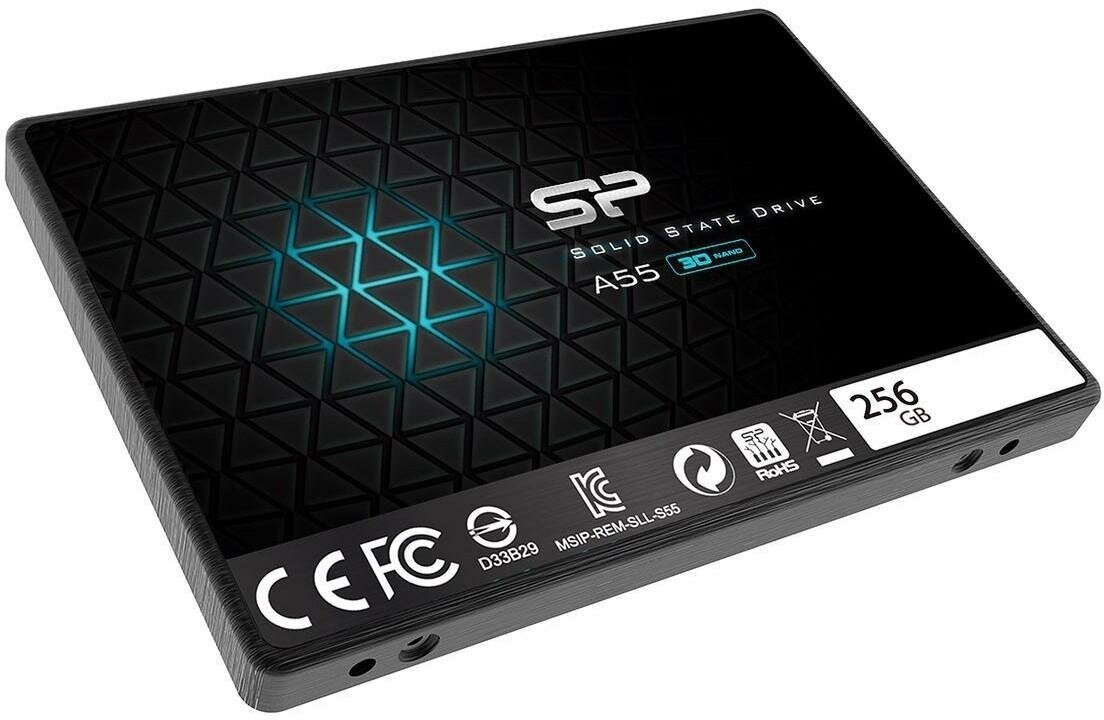 SSD диск Silicon Power 2.5" Ace A55 256 Гб SATA III TLC (SP256GBSS3A55S25)