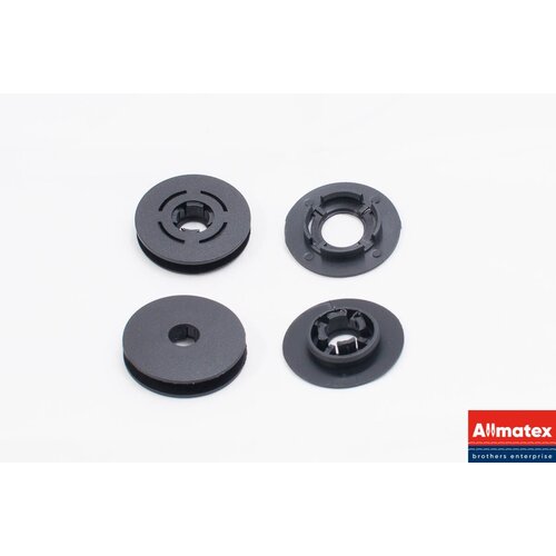 Клипса AV2 (1 комплект) черная для крепления ковриков Audi, Volkswagen, Skoda, Seat