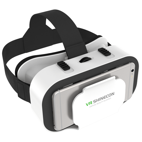 фото Очки виртуальной реальности для смартфона vr shinecon sc-g05a, черный/белый