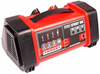 Зарядное устройство Aurora Sprint-10D черный/красный