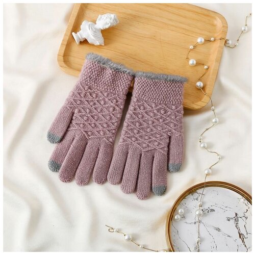 фото Перчатки женские "croco gifts" универсального размера для сенсорных экранов