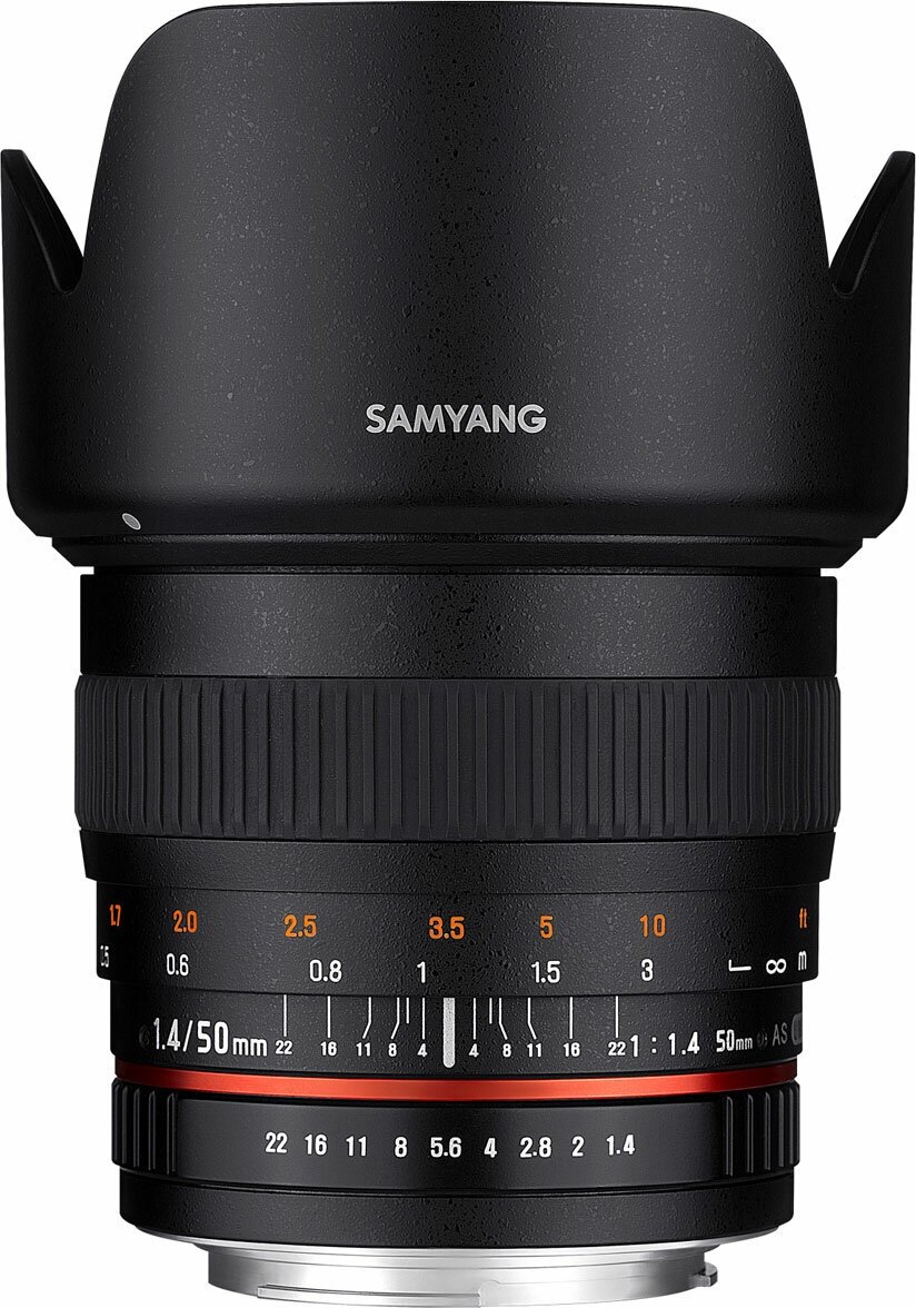 Samyang 50mm f/1.4 AS UMC Canon EF