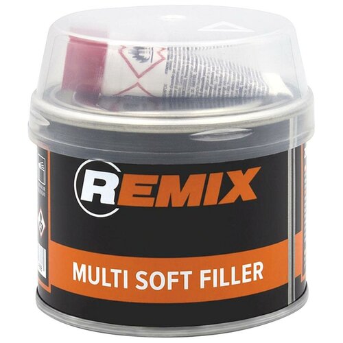 REMIX RM-MSF-250 Multisoft Filler 2K Шпатлевка универсальная полиэфирная 0,25 кг.