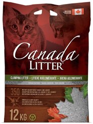 Комкующийся наполнитель Canada Litter Scoopable Unscented, 12 кг 12 кг