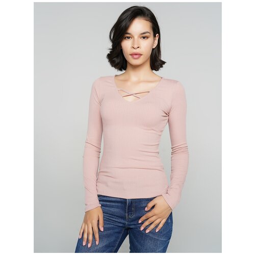 фото Футболка с длин.рукавом твое 75185 размер m, темно-розовый, women