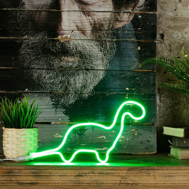 Гибкий неон "Креатив" Neon-Night (набор для создания световых фигур) зеленый, 120 LED, 1 м