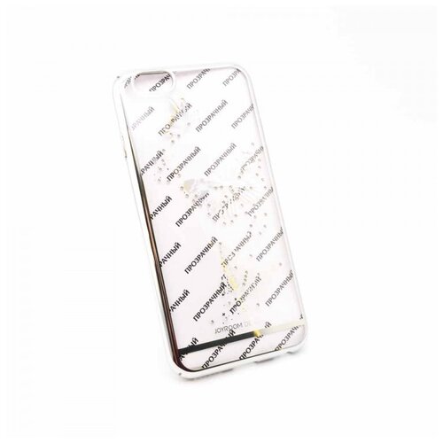 фото Задняя накладка joyroom для apple iphone 6/6s (4.7) 3 butterflies silver