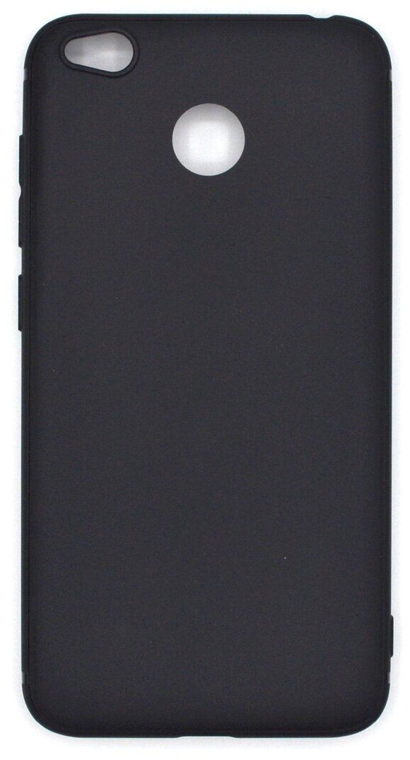фото Чехол матовый для Xiaomi Redmi 4X, черный