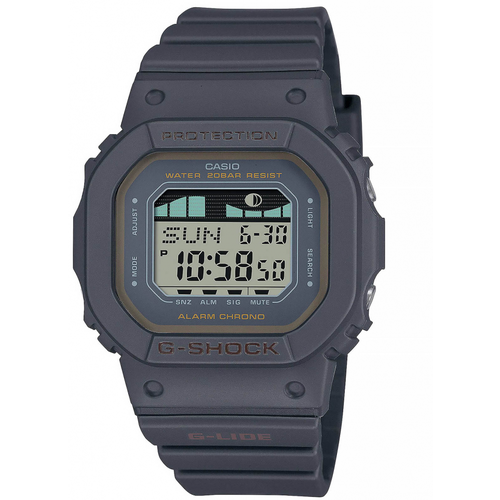Наручные часы CASIO G-Shock GLX-S5600-1, серый, черный