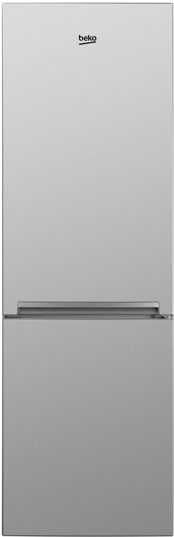 Двухкамерный холодильник Beko RCNK270K20S, No frost, серебристый