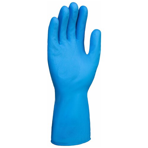 Перчатки латексные хозяйственные с х/б напылением