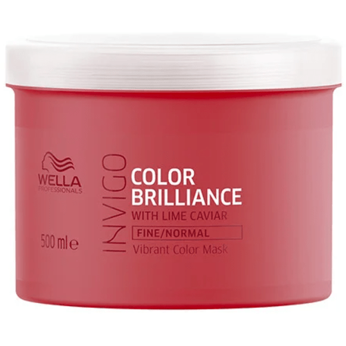 Wella Invigo Color Brilliance Fine/Normal Mask - Маска для защиты цвета окрашенных нормальных и тонких волос 500 мл