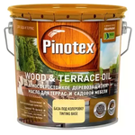 Масло для дерева с воском Pinotex Wood & Terrace Oil колеруемое, 2,7 л - изображение