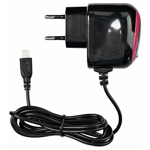 Зарядное устройство Сетевое Brera Classic lightning 1A Черный