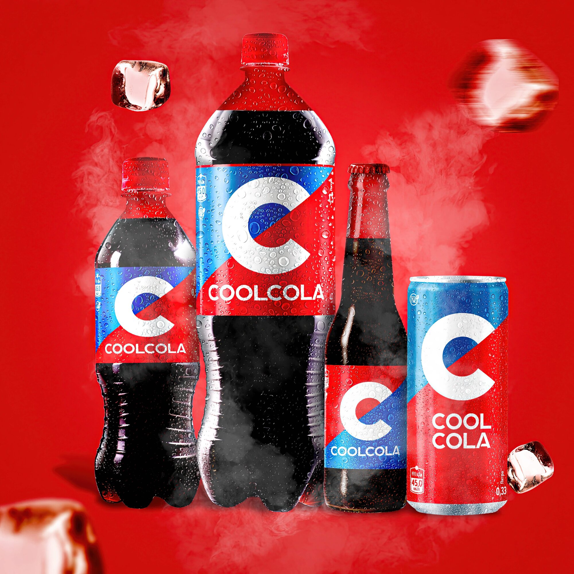 Напиток Cool Cola сильногаз. ПЭТ 0,5л 12шт/уп - фотография № 3