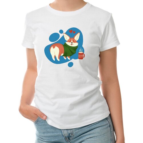 фото Футболка roly, размер s, белый