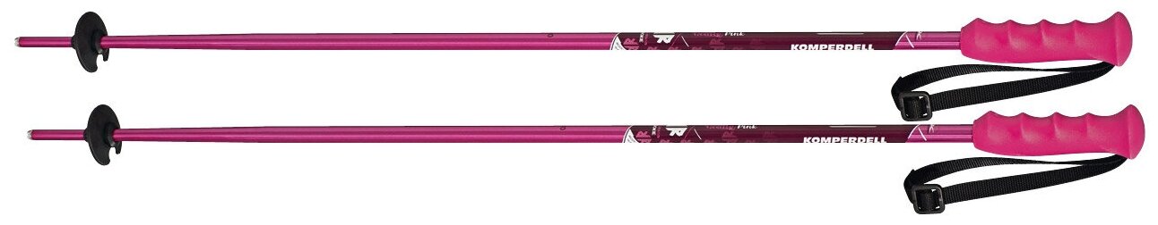 Горнолыжные палки KOMPERDELL Alpine universal Really Pink 14mm (см:90)