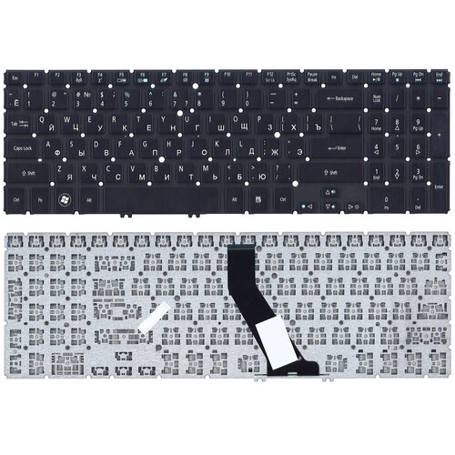 Клавиатура для ноутбука Acer Aspire V5 V5-5 M5-581T черная с подсветкой 1370₽
