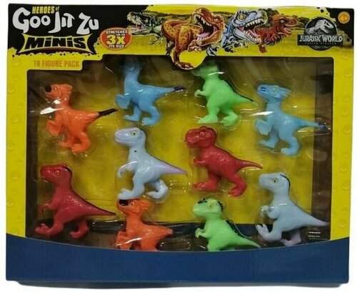 GooJitZu Гуджитсу набор динозавров 10шт