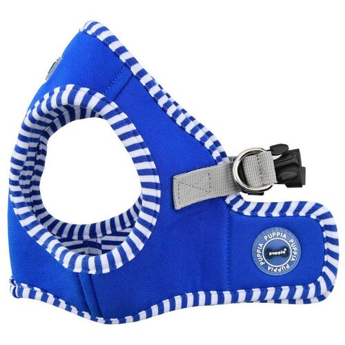 шлейка puppia naunet harness b обхват шеи 42 см розовый xl Шлейка Puppia Naunet harness B, обхват шеи 36 см, голубой, L