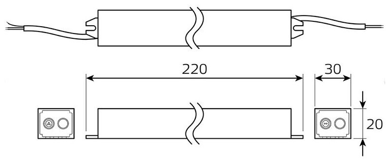 Блок питания Gauss Basic BT522 - фото №4